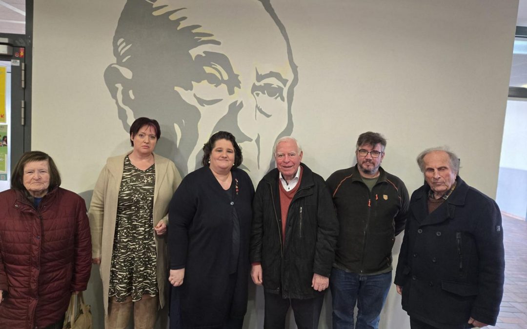 Zeitzeugengespr&auml;ch an der IRSplus Vallendar Demokratie braucht Erinnerung. Ernst Otto Krakenberger zu Besuch in der IRSP Vallendar.