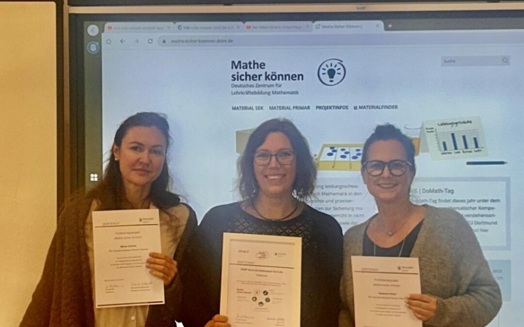 Förderung durch das Programm „Mathe sicher können“ an der IRSP Vallendar: Ein Meilenstein für unsere Schülerinnen und Schüler