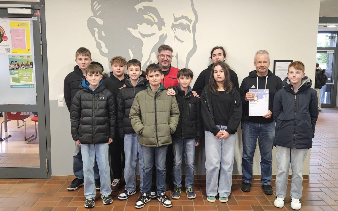 Erfolgreicher Biber-Wettbewerb im Fachbereich Informatik am IRSP Konrad-Adenauer in Vallendar